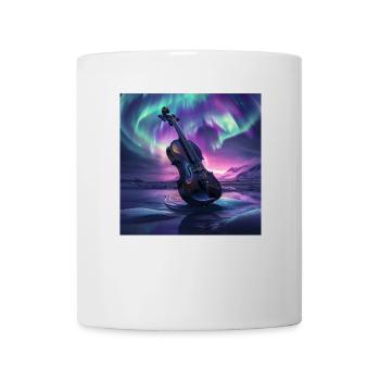 Violine - Tasse - Weiß - Vorne