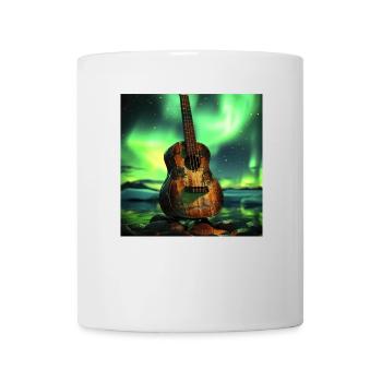 Ukulele - Tasse - Weiß - Vorne