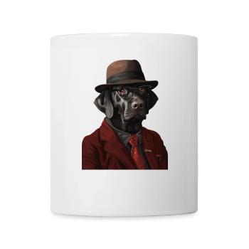 Labrador Retriever - Tasse - Weiß - Vorne