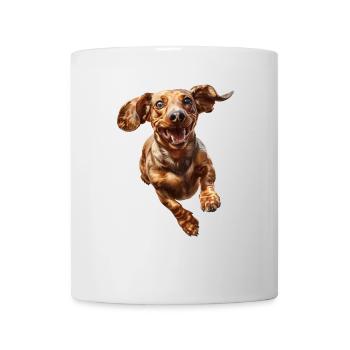Dackel - Tasse - Weiß - Vorne