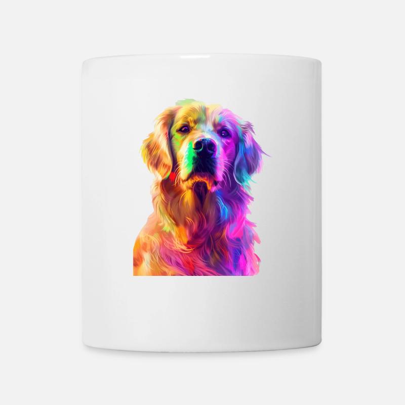 Golden Retriever - Tasse - Weiß