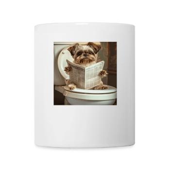 Shih Tzu - Tasse - Weiß - Vorne
