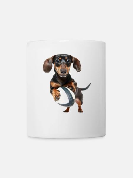 Dackel - Tasse - Weiß