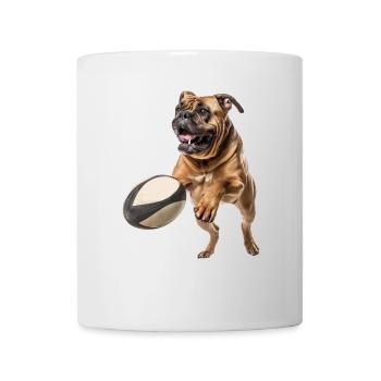 Bullmastiff - Tasse - Weiß - Vorne