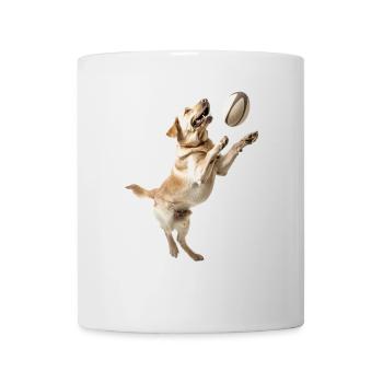 Labrador Retriever - Tasse - Weiß - Vorne
