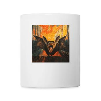 Schläger - Tasse - Weiß - Vorne
