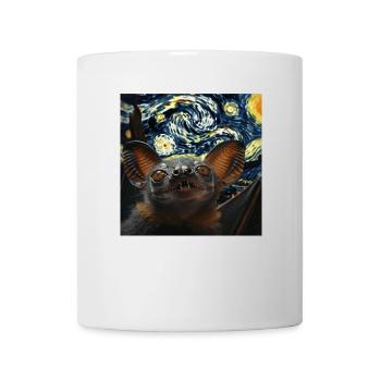 Schläger - Tasse - Weiß - Vorne
