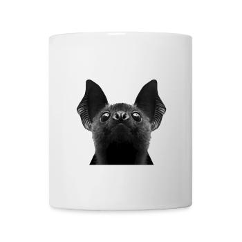 Schläger - Tasse - Weiß - Vorne