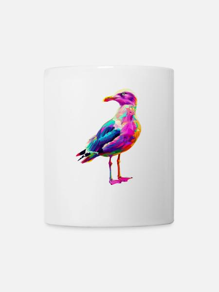 Möwe - Tasse - Weiß
