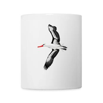 Möwe - Tasse - Weiß - Vorne