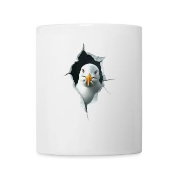 Möwe - Tasse - Weiß - Vorne