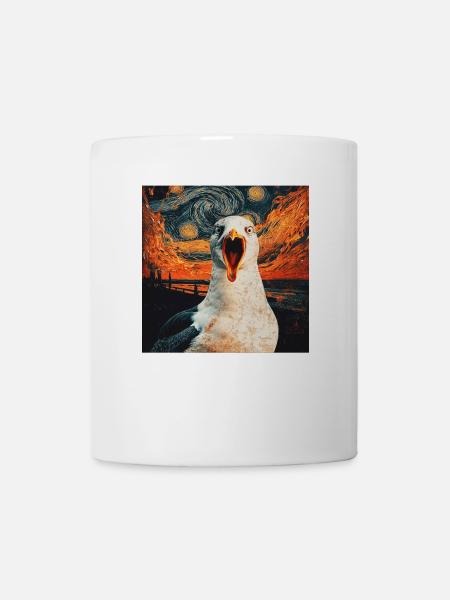 Möwe - Tasse - Weiß