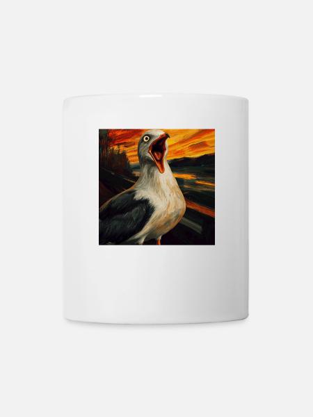 Möwe - Tasse - Weiß