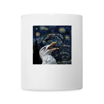Möwe - Tasse - Weiß - Vorne