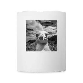 Möwe - Tasse - Weiß - Vorne