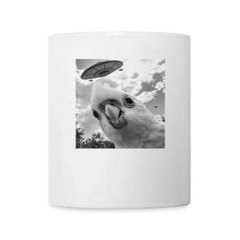 Sittiche - Tasse - Weiß - Vorne
