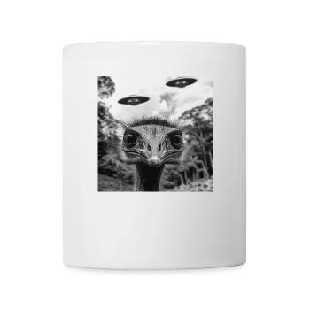 Kasuar - Tasse - Weiß - Vorne