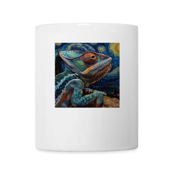 Chamäleon - Tasse - Weiß - Vorne