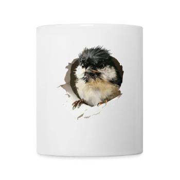 Meise - Tasse - Weiß - Vorne
