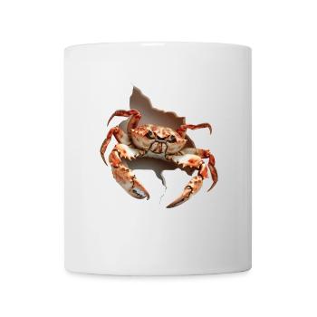 Krabbe - Tasse - Weiß - Vorne