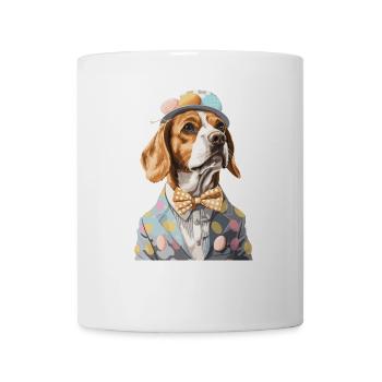 Beagle - Tasse - Weiß - Vorne