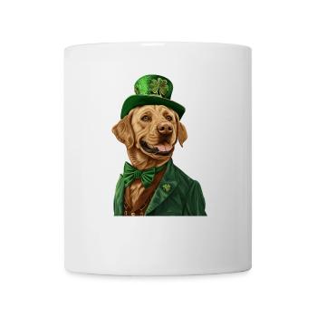 Labrador Retriever - Tasse - Weiß - Vorne