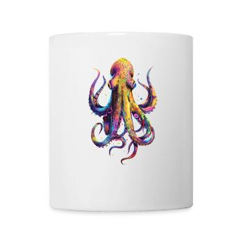 Tintenfisch - Tasse - Weiß - Vorne