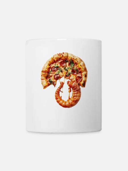 Wurm - Tasse - Weiß