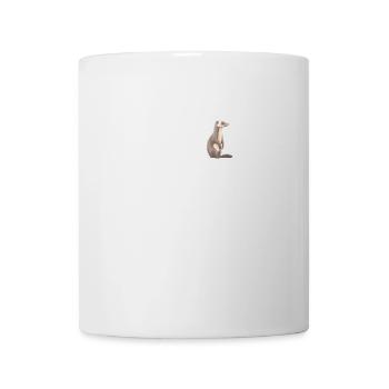 Wiesel - Tasse - Weiß - Vorne