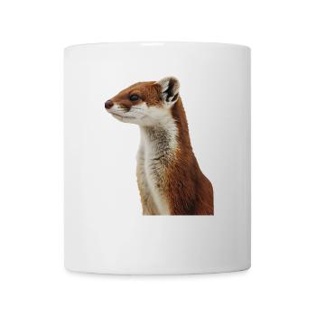 Hermelin - Tasse - Weiß - Vorne