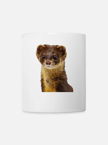 Wiesel - Tasse - Weiß