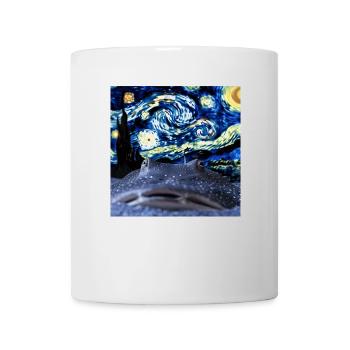 Stachelrochen - Tasse - Weiß - Vorne