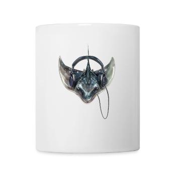 Stachelrochen - Tasse - Weiß - Vorne