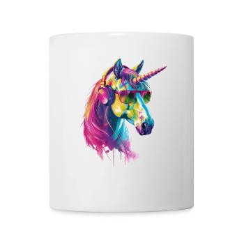 Einhorn - Tasse - Weiß - Vorne