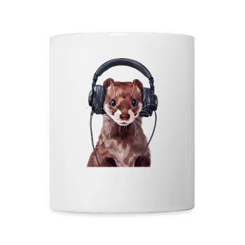 Wiesel - Tasse - Weiß - Vorne