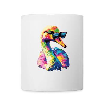 Schwan - Tasse - Weiß - Vorne