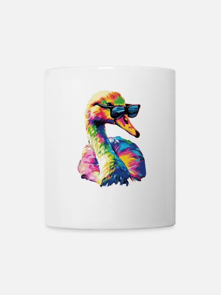 Schwan - Tasse - Weiß