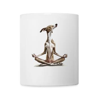 Windhund - Tasse - Weiß - Vorne