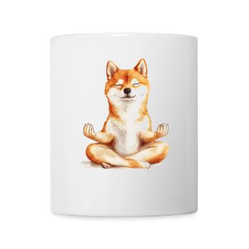 Shiba Inu - Tasse - Weiß - Vorne