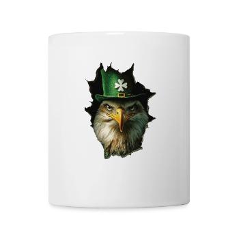 St. Patrick Adler - Tasse - Weiß - Vorne