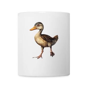 Ente - Tasse - Weiß - Vorne