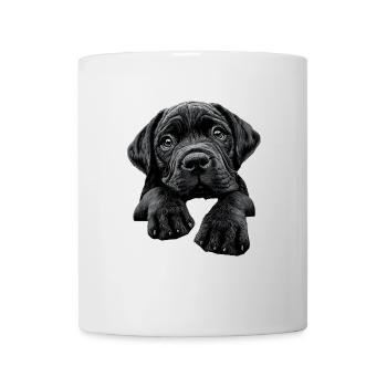 Bullmastiff - Tasse - Weiß - Vorne