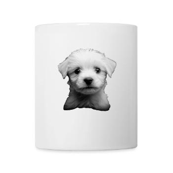 maltesisch - Tasse - Weiß - Vorne