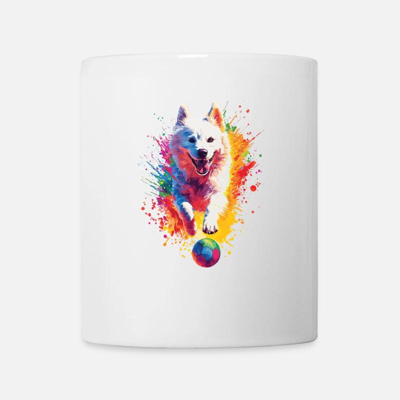 Samojede - Tasse - Weiß