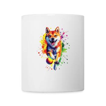 Shiba Inu - Tasse - Weiß - Vorne
