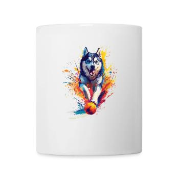 Sibirischer Husky - Tasse - Weiß - Vorne
