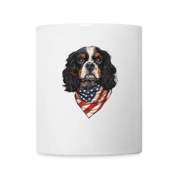 Cavalier King Charles - Tasse - Weiß - Vorne