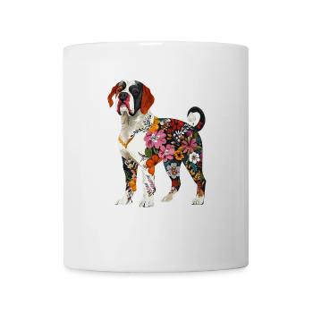 Bernhardiner - Tasse - Weiß - Vorne