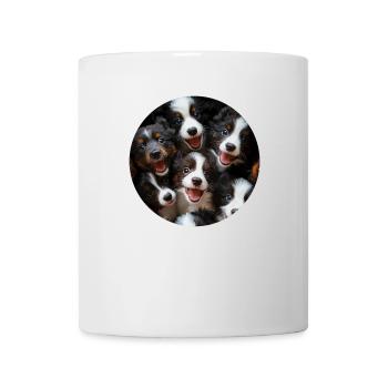 Border Collie - Tasse - Weiß - Vorne