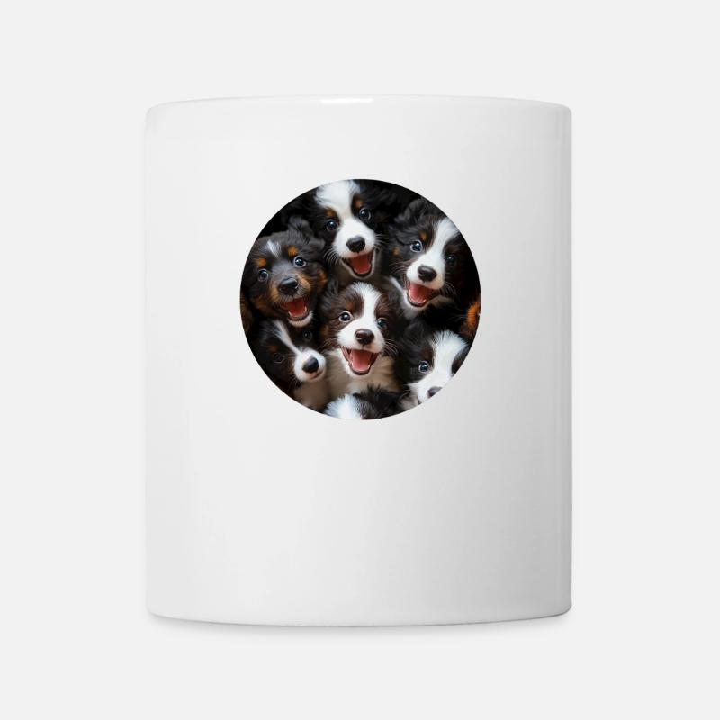 Border Collie - Tasse - Weiß